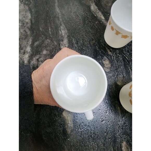 Vintage Corning Butterfly Gold Coffee Cup Mug Made in USA Lot Of 3 - Picture 2 of 4